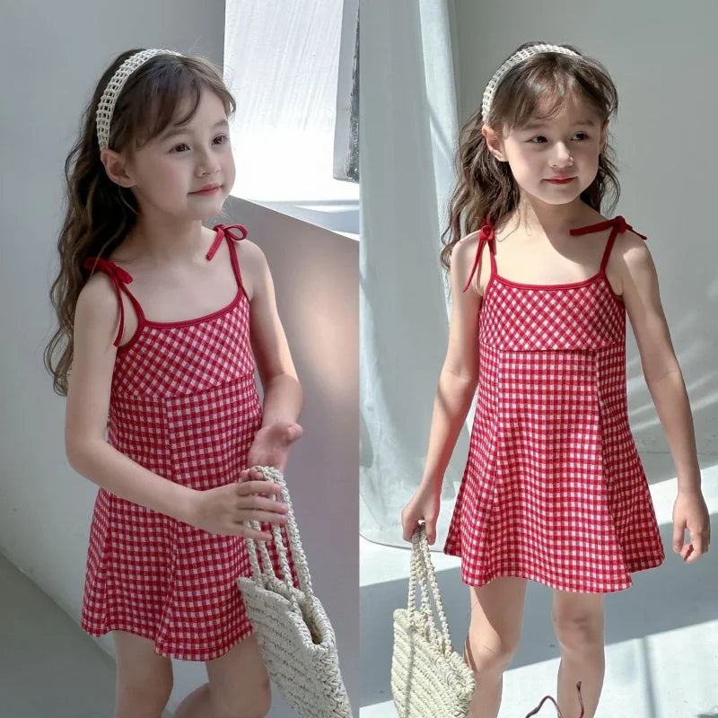GlowDress Bow-Tie Princess Dress – Sweet & Puffy Style for Girls