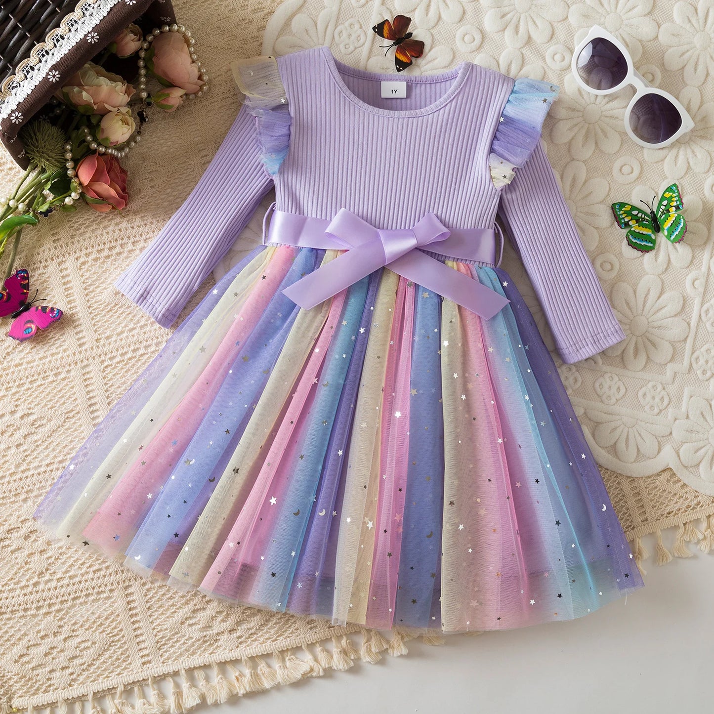 GlowDress Girls’ Summer Dress – Stylish & Sweet for Ages 3–8