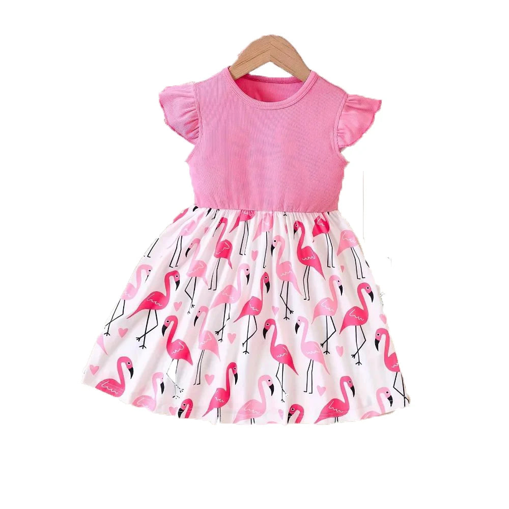 GlowDress Sleeveless Flamingo Dress – Cute & Comfy for Any Occasion