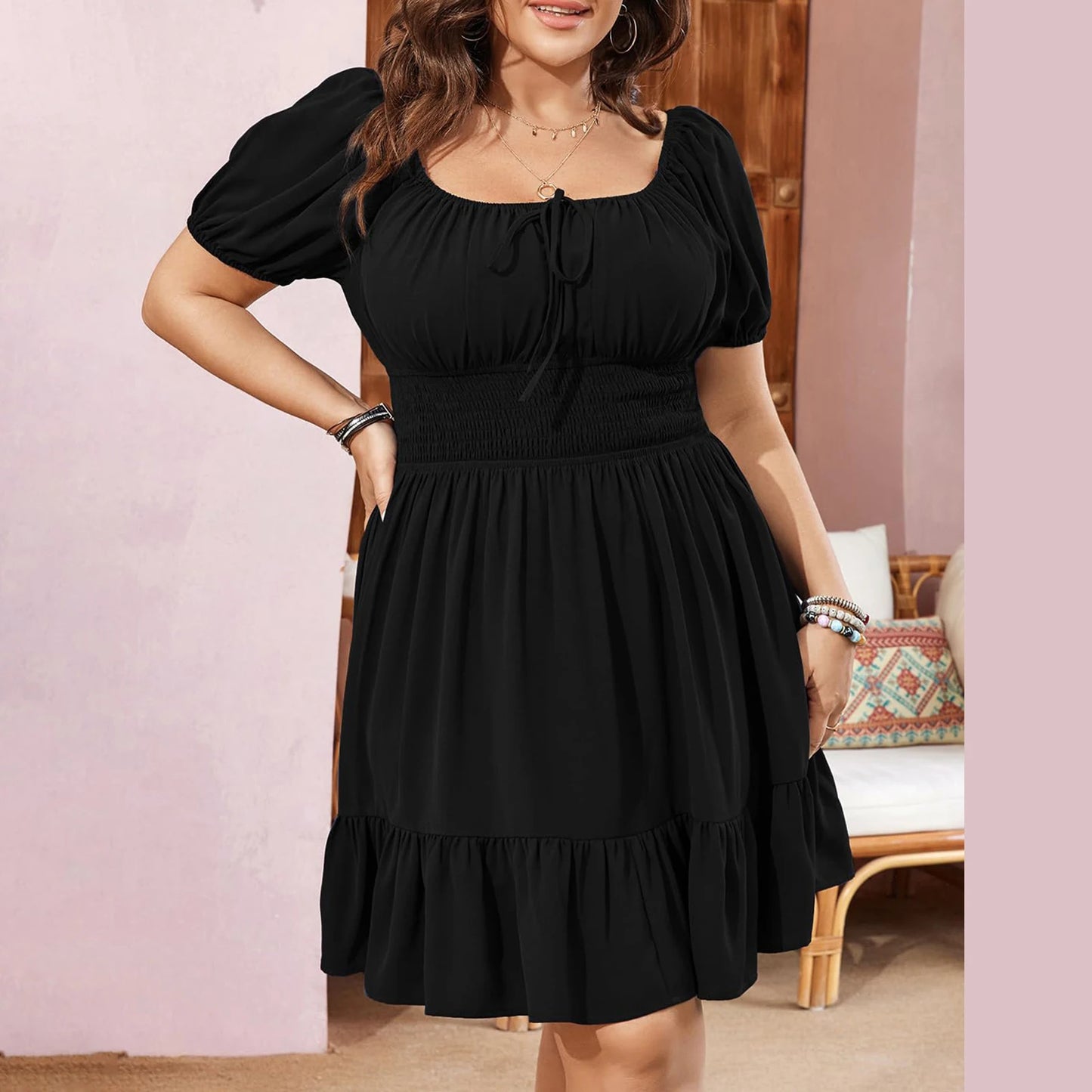 GlowDress Feminine Fit Mini – Perfect for Summer Events