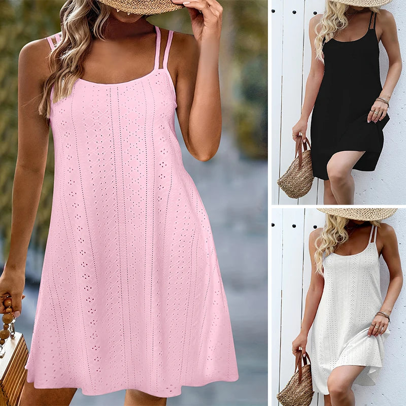 GlowDress Casual Sleeveless Dress – Light & Breezy Fit